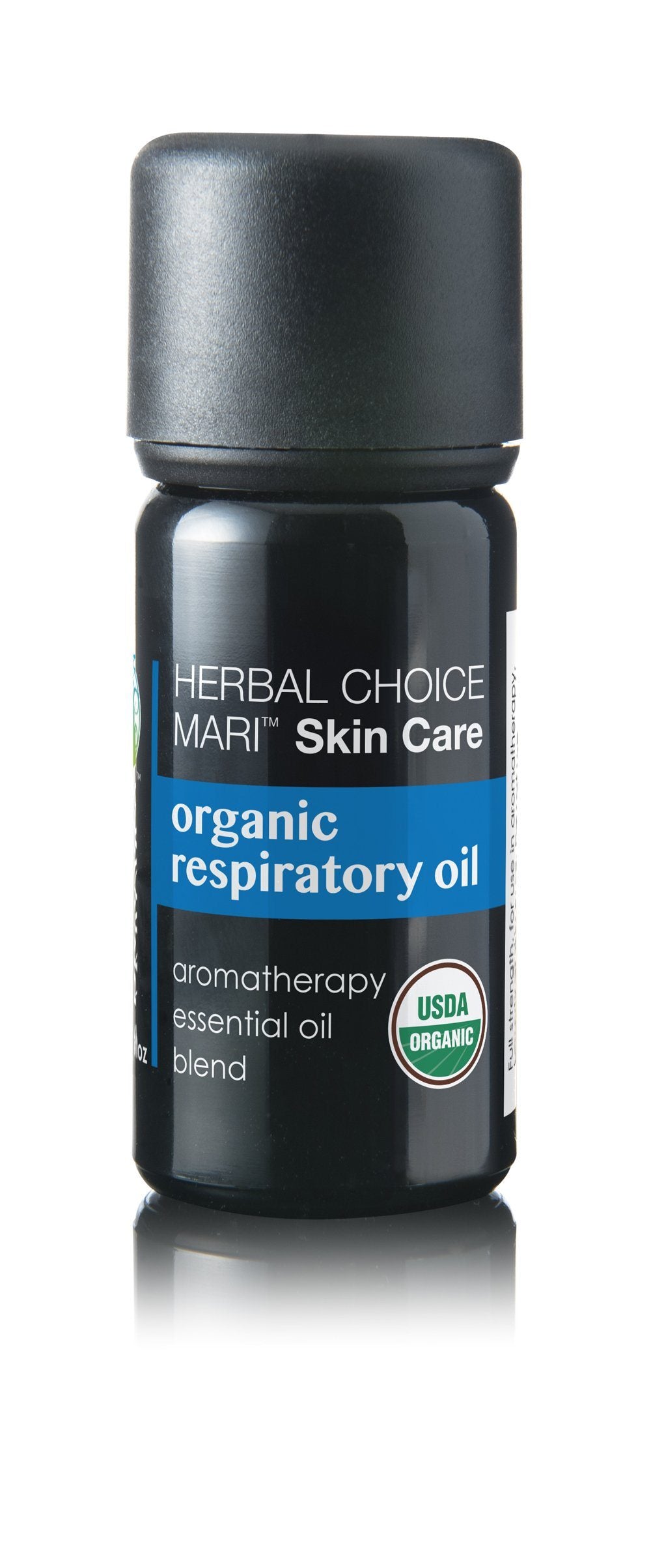 Herbal Choice Mari Organic Respiratory Essential Oil Blend; 0.3floz Glass