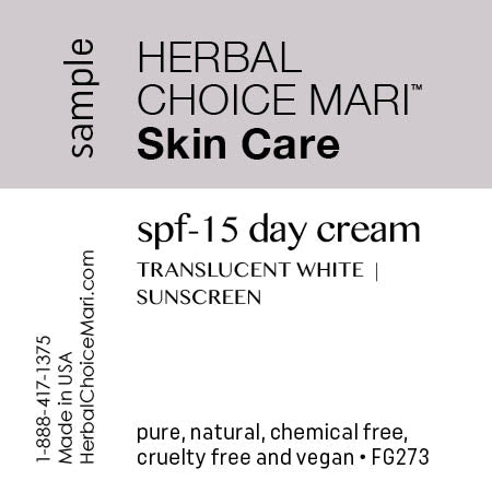 Herbal Choice Mari Natural SPF 15 Day Cream