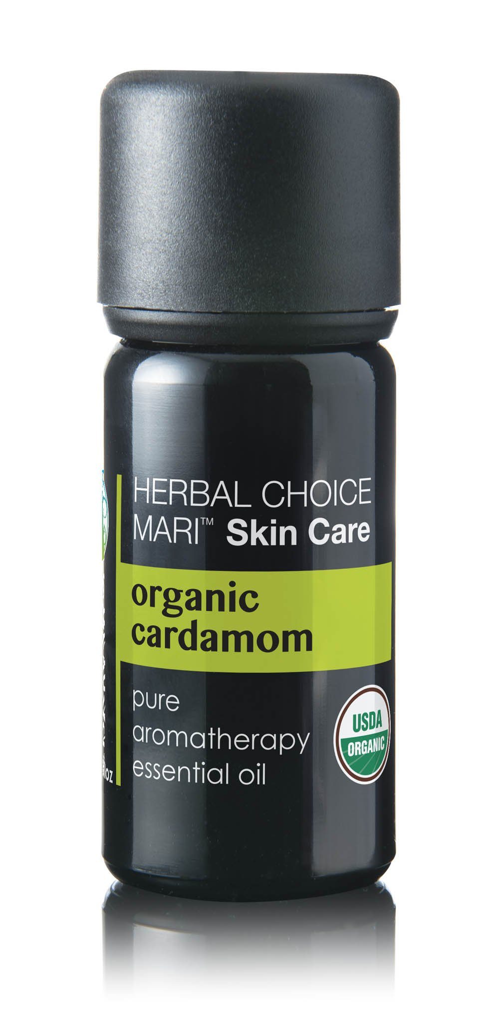 Herbal Choice Mari Organic Cardamom Essential Oil; 0.3floz Glass