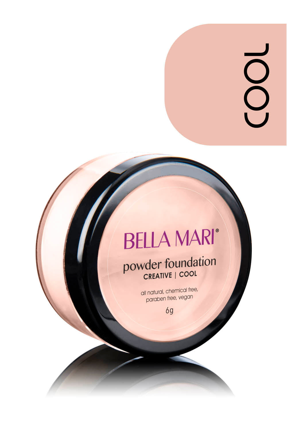 Bella Mari Natural Mineral Powder Foundation