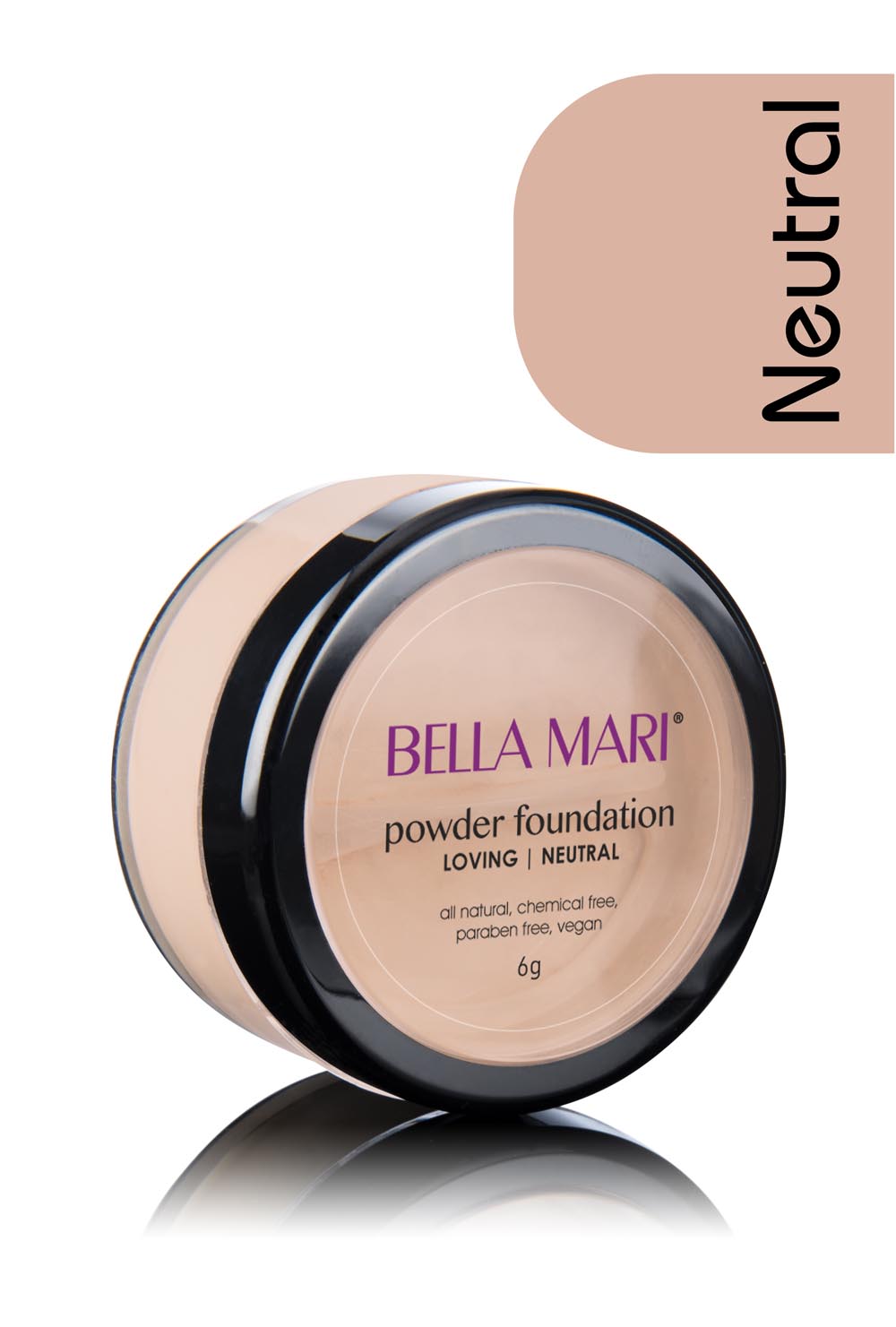 Bella Mari Natural Mineral Powder Foundation