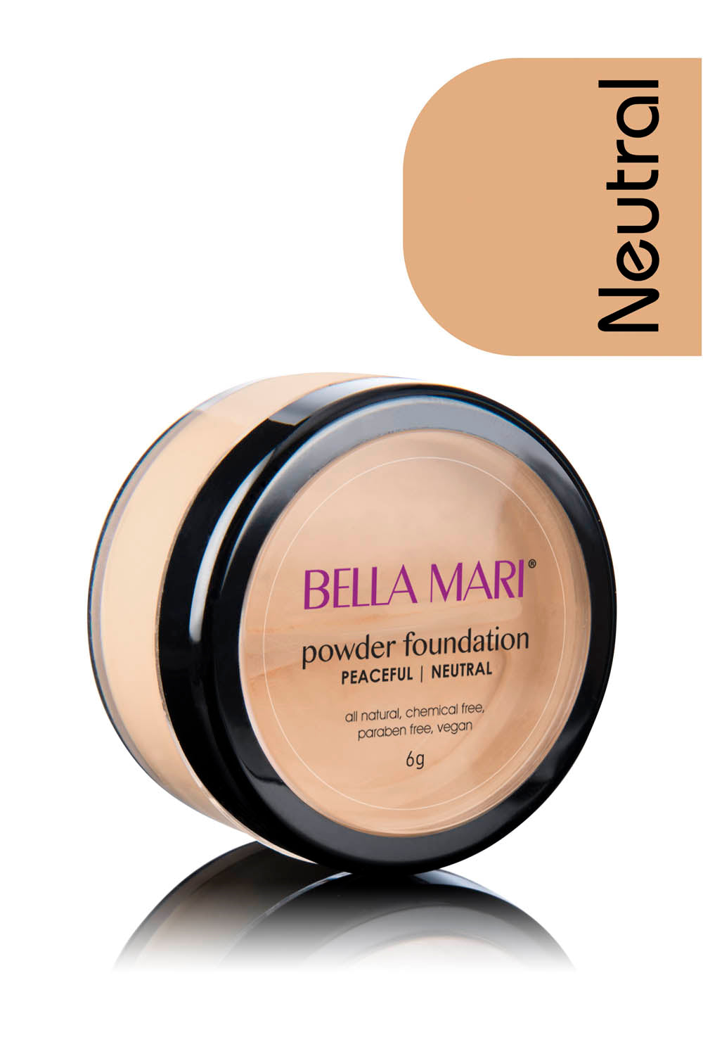 Bella Mari Natural Mineral Powder Foundation