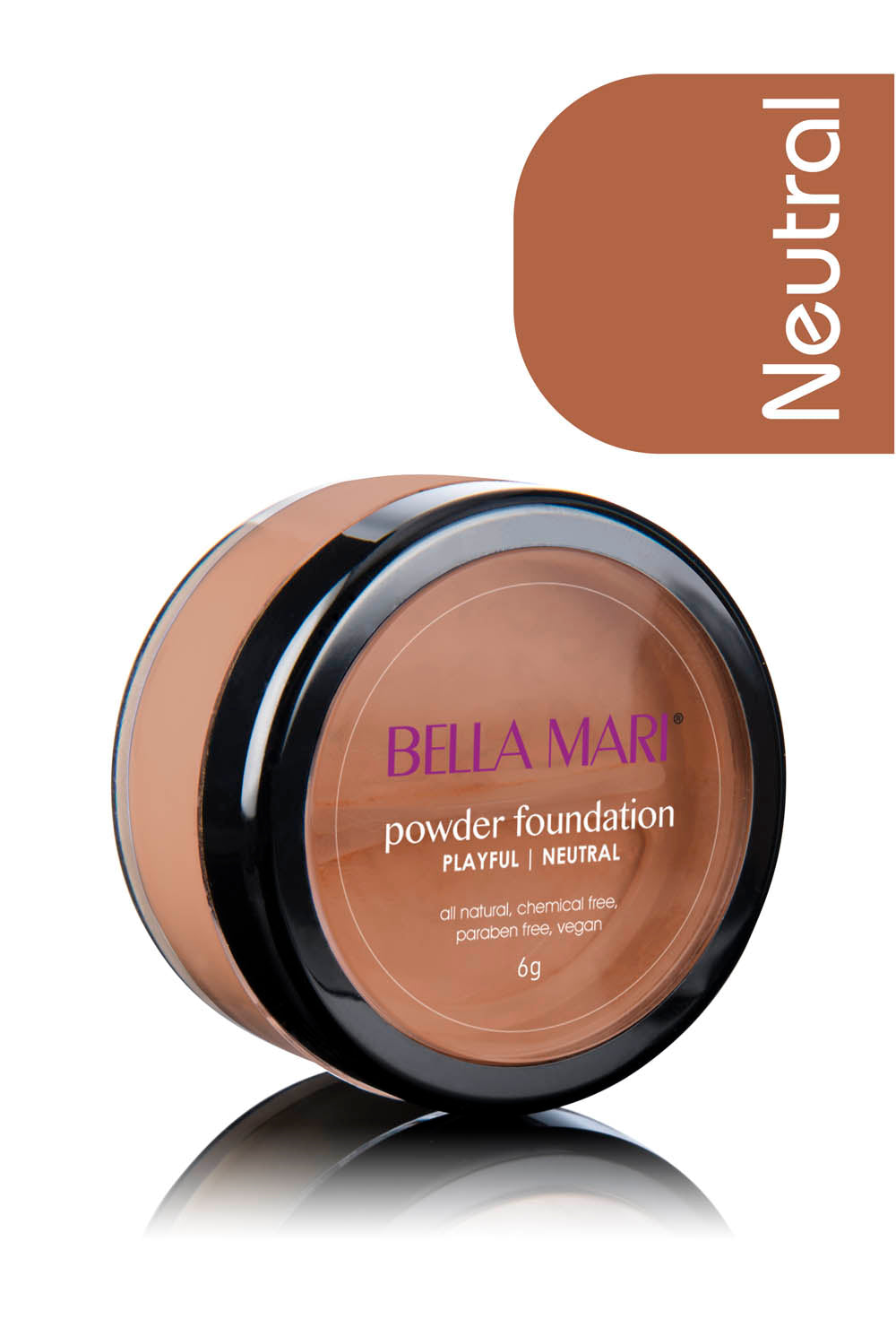 Bella Mari Natural Mineral Powder Foundation