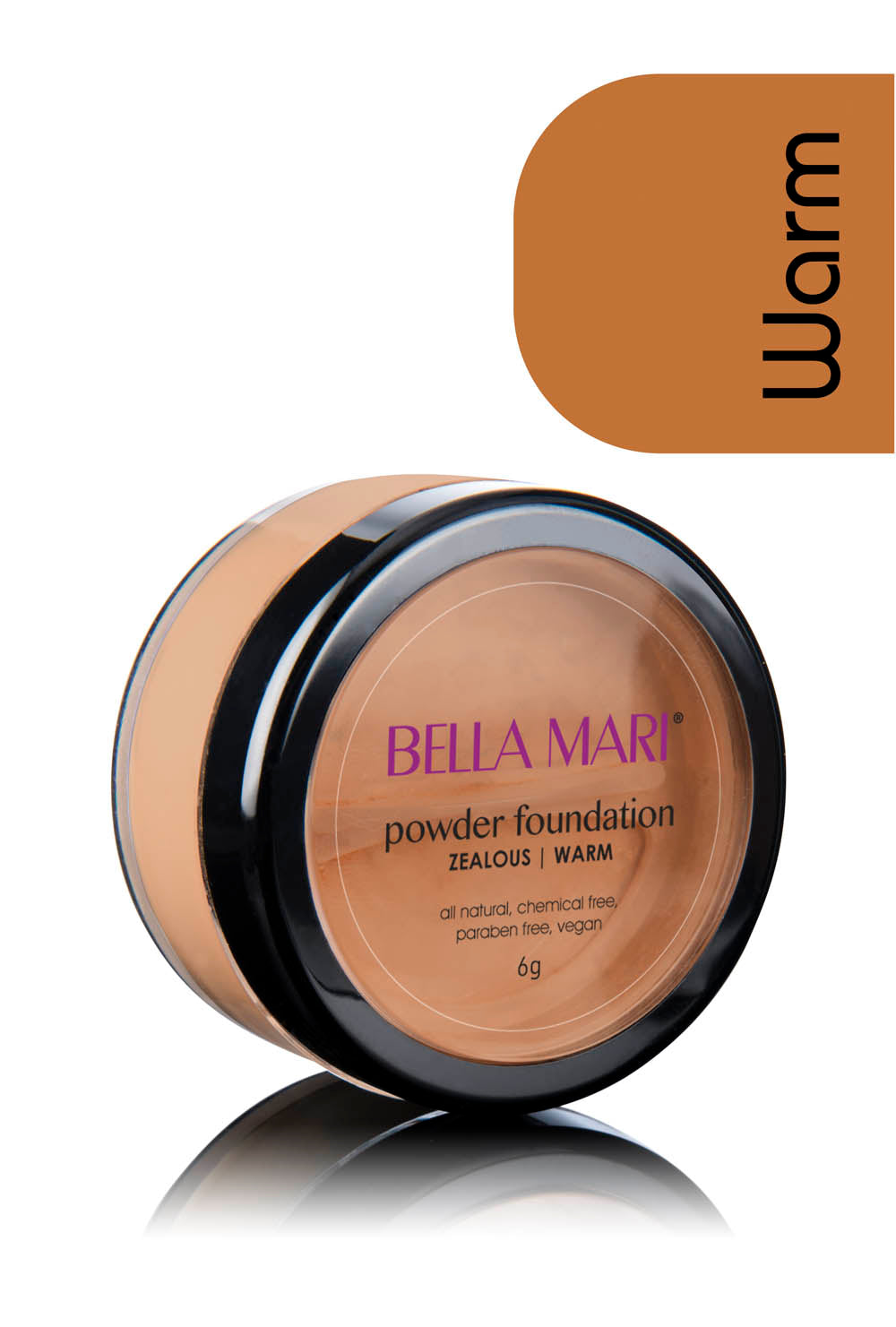 Bella Mari Natural Mineral Powder Foundation