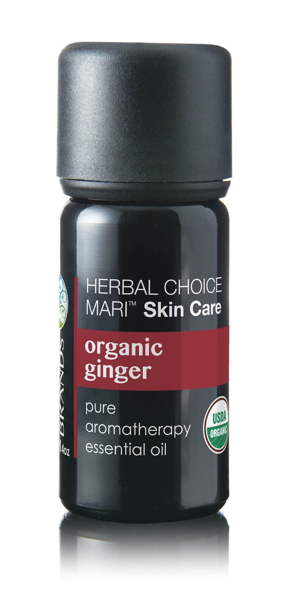 Herbal Choice Mari Organic Ginger Essential Oil; 0.3floz Glass