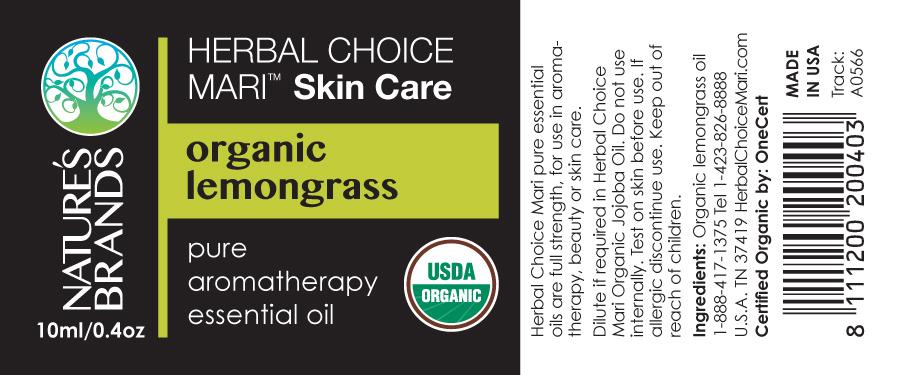 Lemongrass Essential Oil - Organic