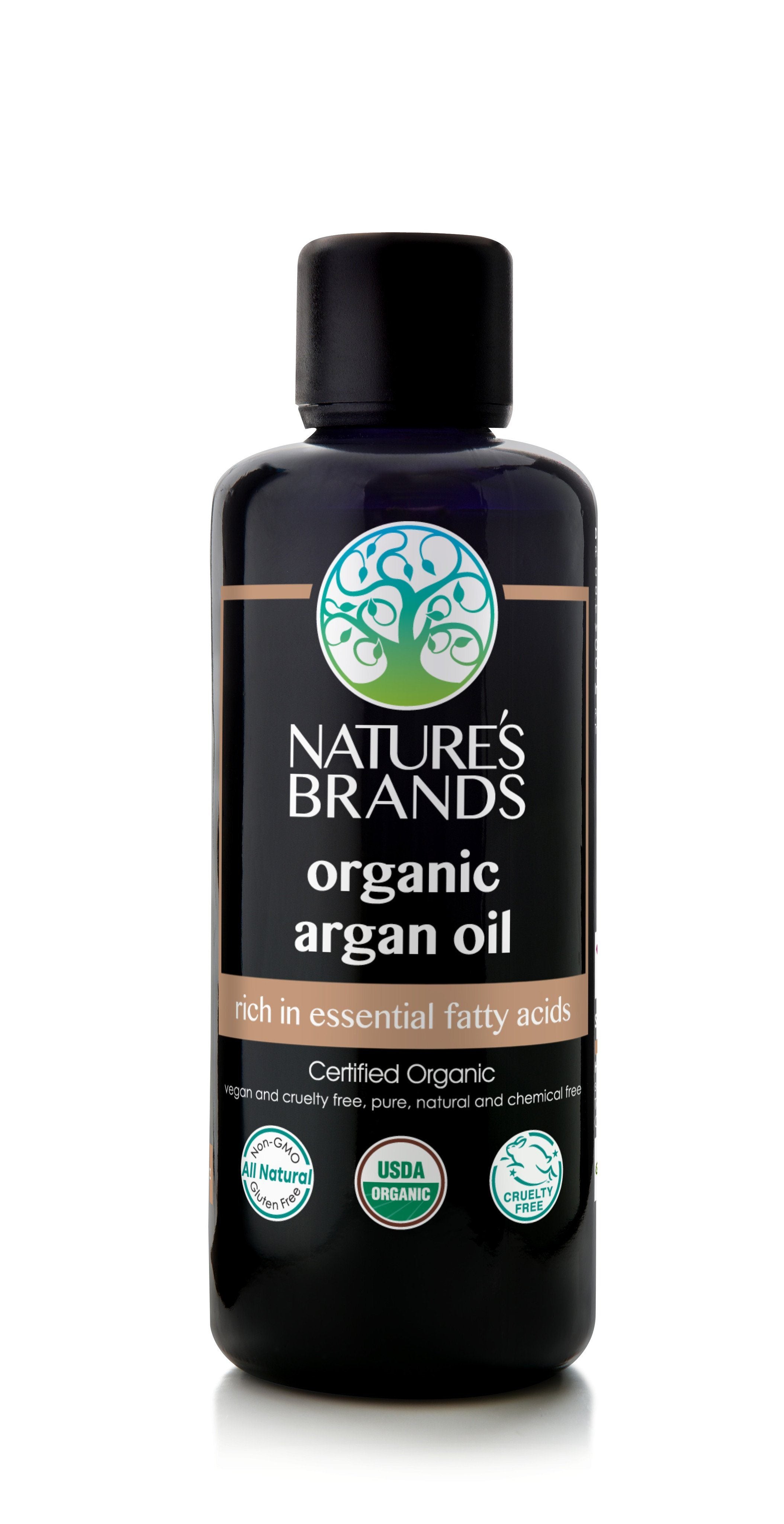 Herbal Choice Mari Organic Argan Oil; 3.4floz Glass