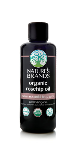 Herbal Choice Mari Organic Rosehip Oil; 3.4floz Glass