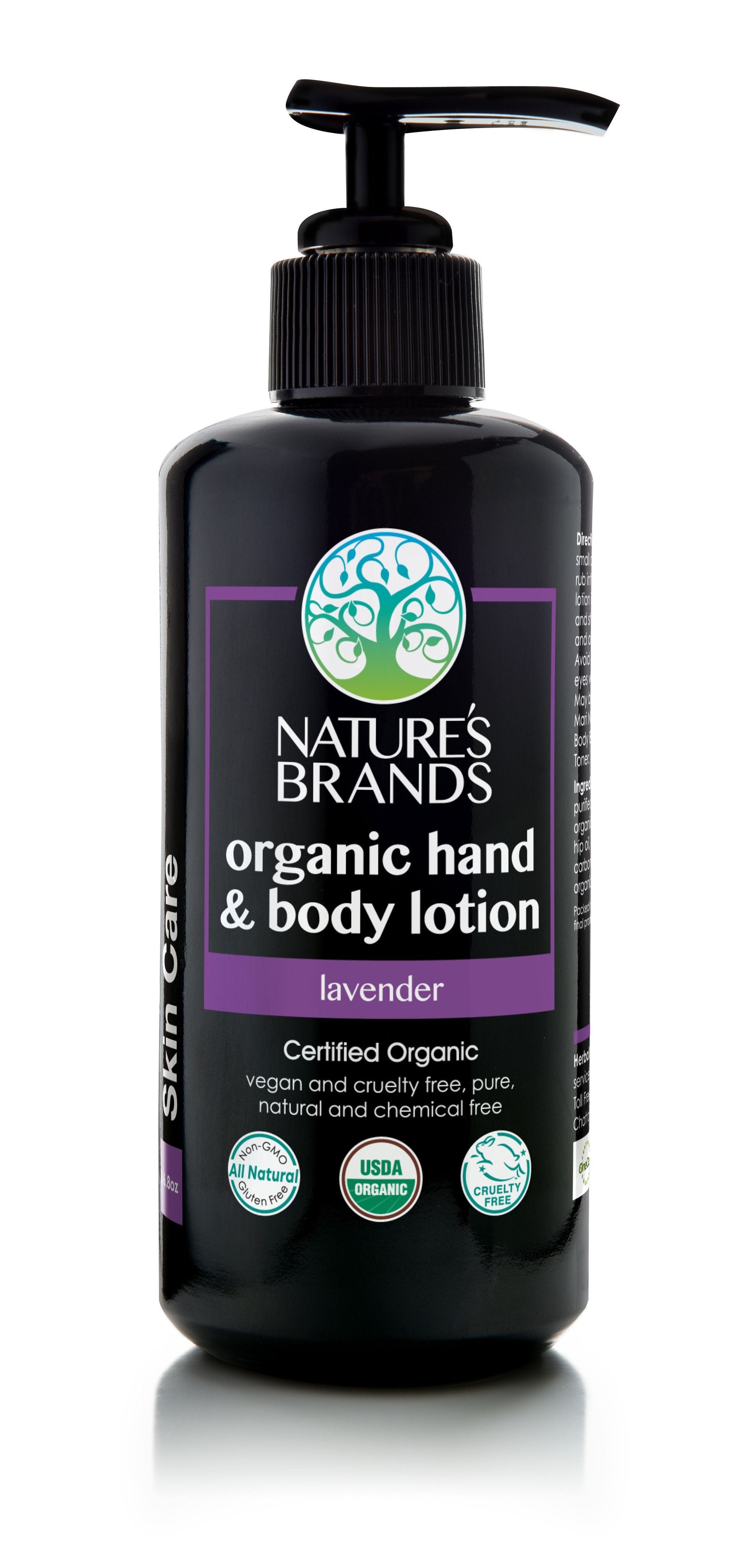 Herbal Choice Mari Organic Hand And Body Lotion, Lavender