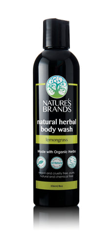 Herbal Choice Mari Organic Herbal Body Wash, Lemongrass