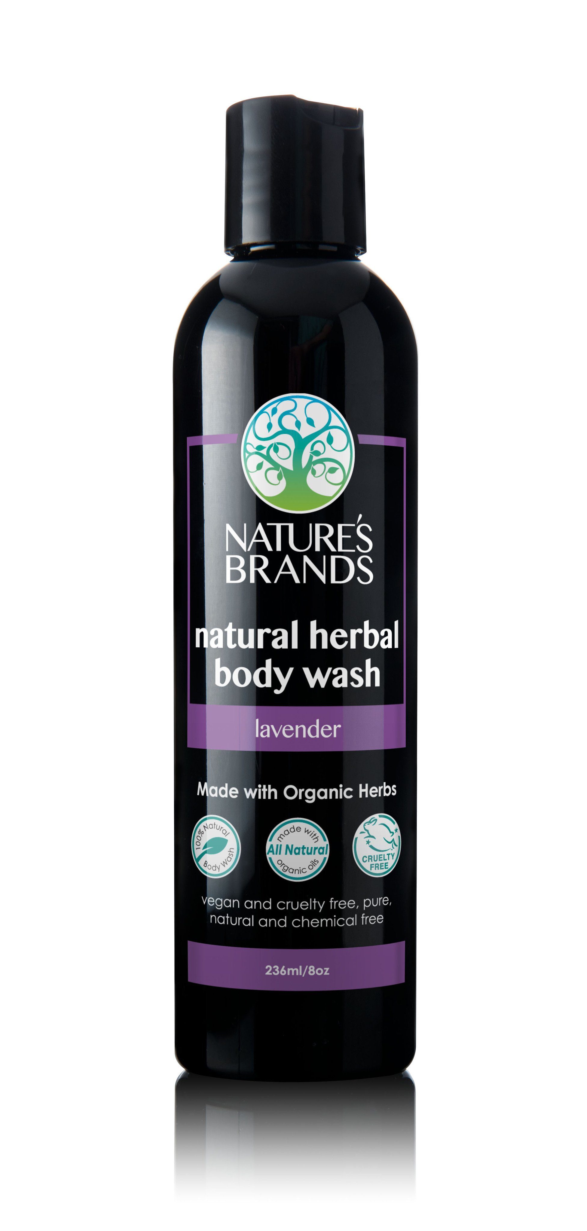 Herbal Choice Mari Organic Herbal Body Wash, Lavender