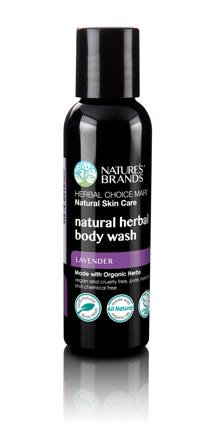 Herbal Choice Mari Organic Herbal Body Wash, Lavender