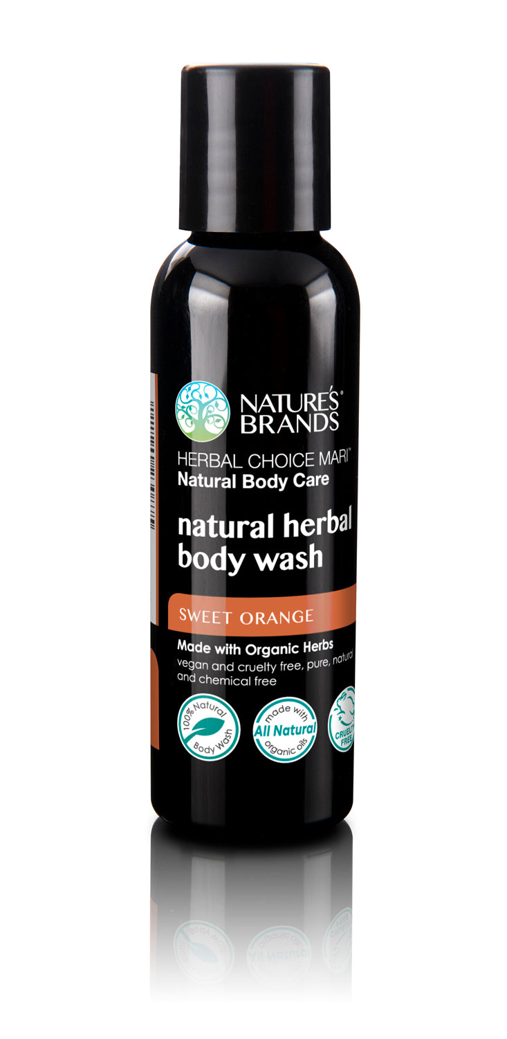 Herbal Choice Mari Organic Herbal Body Wash, Sweet Orange