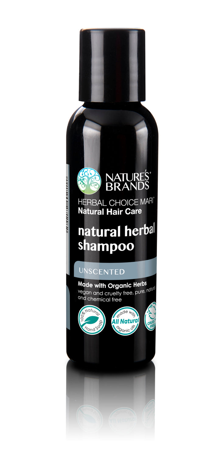 Herbal Choice Mari Natural Shampoo, Unscented; Made with Organic