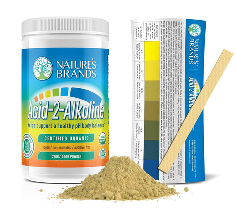 Acid-2-Alkaline Organic Whole Food Alkalizing Powder; 9.5oz