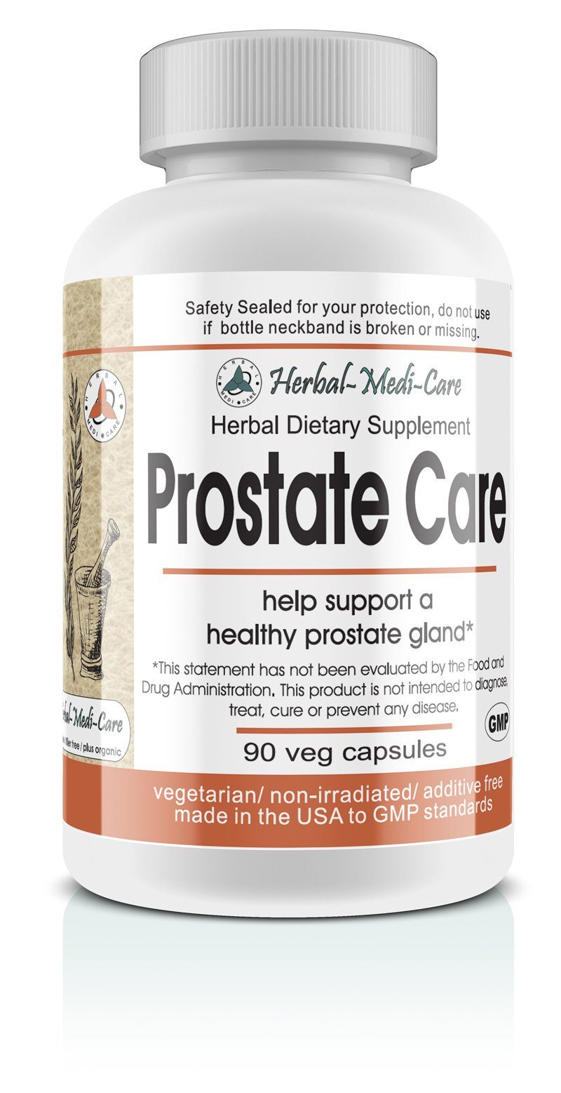 Herbal-Medi-Care Whole Food Prostate Care Vegetarian Capsules; 90-Count