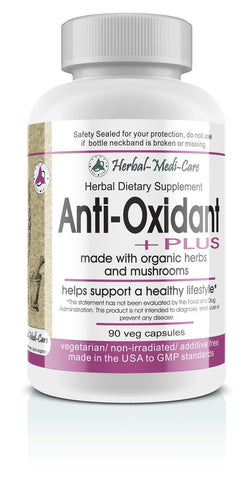 Herbal-Medi-Care Whole Food Anti-Oxidant PLUS Vegetarian Capsules; 90-Count